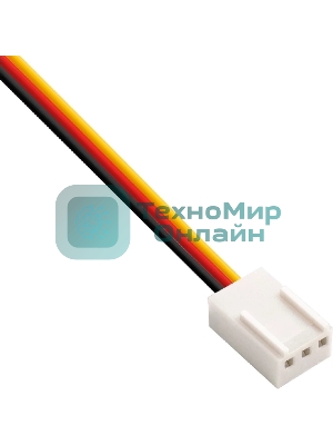 Вентилятор для корпуса ExeGate ExtraSilent ES12025S3P черный, 120 мм, 1300 об/мин, 22 дБ, 3 pin