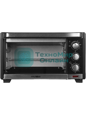 Мини-печь Hyundai MIO-HY091 20 л, 1380 Вт, черный