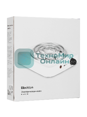 Плита настольная электрическая Blackton Bt HP101W белый, количество конфорок 1шт