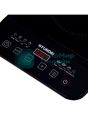 Плита настольная индукционная Hyundai HYC-0106 черный стеклокерамика