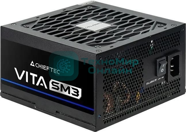 Блок питания Chieftec ATX 650W Vita SM3 BPX-650-C 80+ bronze (20+4pin) APFC 120mm fan 6xSATA RTL