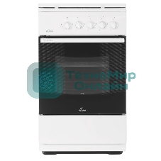 Плита Газовая Flama FG 24023 W белый (металлическая крышка) реш.эмаль