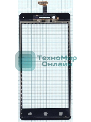 Сенсорное стекло (тачскрин) для OPPO R1, белое