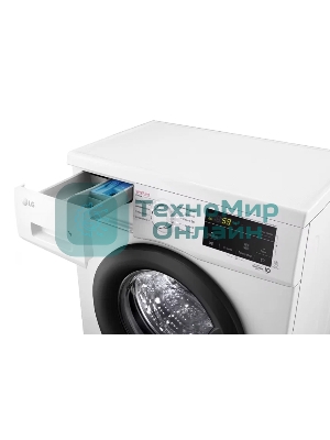 Стиральная машина LG F2J3HS8W белый, загрузка фронтальная 7 кг, 1200 об/мин., класс: А