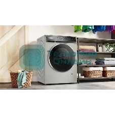 Стиральная машина Bosch Serie 8 WGb2440XME серебро, загрузка фронтальная 9 кг, 1400 об/мин., класс: А+++