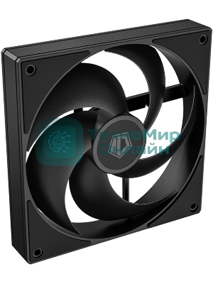 Вентилятор для корпуса ID-Cooling AS-140-K черный, 140 мм, 1800 об/мин, 24.9 дБ, 4 pin