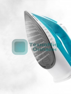 Утюг Vitek VT-8336 белый/бирюзовый