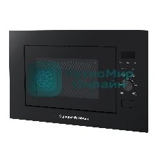 Встраиваемая микроволновая печь Zigmund & Shtain BMO 24 B черный, 25 л, 900 Вт, переключатели - сенсор/поворотный механизм
