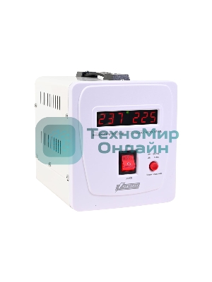 Стабилизатор напряжения PowerMan AVS 1500 E белый