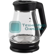 Чайник электрический Starwind SKS2035 1.7 л, 2200 Вт, черный