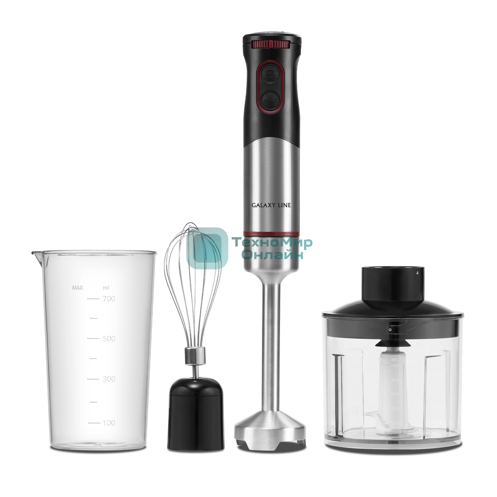 Блендер погружной Galaxy Line GL 2146 1300 Вт, черный