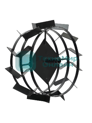 Грунтозацепы для мотоблока ПАТРИОТ ТИП.2 усилен. (диаметр 500мм, ширина 200мм) (пар) ГР3 500.200.д30