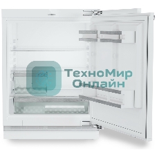 Встраиваемый холодильник Liebherr Pure, высота 82-88 см, door-on-door, без морозильного отделения, сенсорная электроника внутри камеры.