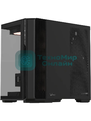 Компьютерный корпус Formula Crystal Z7 PA черный без БП ATX 5x120мм 1xUSB3.0 1xUSB3.1 audio bott PSU