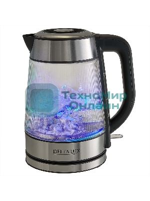 Чайник DELTA LUX DE-1024 2,2кВт, 1,7 л