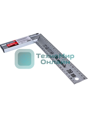 Угольник Matrix 250мм алюминиевый литой