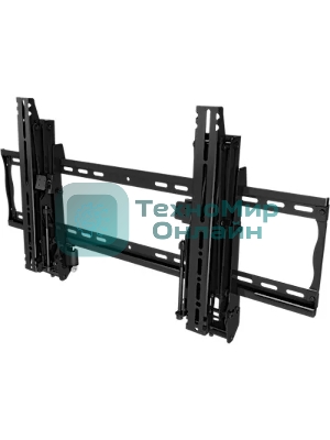 Настенное крепление для видеостен Wize Pro VW46G3 с выдвижным механизмом, тех-гия push in-pop out,37 60+, регу-ка глубины, Max VESA 800x400 мм, до 68 кг, расстояние от стены 10-27 см, верт-ое/горизонт-ое выравн-ие, защита от кражи,черный