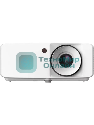 Лазерный проектор Optoma HZ146X-W DLP FullHD(1920x1080),3800 ANSI lm;2000000:1;Zoom 1,1x;TR 1.48-1.62:1;HDMI x2; AudioOUT x1 3.5мм; USB-A power 1.5A ; RS232; 15W mono; 34dB; 3kg белый (E9PD7KK01EZ1E)