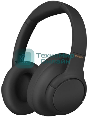 Беспроводные/проводные наушники Sven AP-B800MV черный, полноразмерные, Bluetooth + Jack 3.5 мм, складная конструкция, до 15 ч