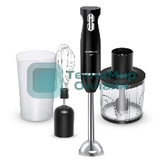 Блендер погружной Starwind SBP2200 850 Вт, черный/серебристый