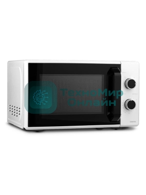 Микроволновая печь Centek CT-1550 белый, 20 л, 700 Вт, переключатели - поворотный механизм