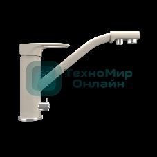 Кухонный смеситель Maunfeld MFQT-10LBG светло-бежевый