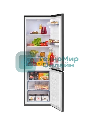 Холодильник Beko B1RCSK272G серый, двухкамерный 175/87л морозилка снизу