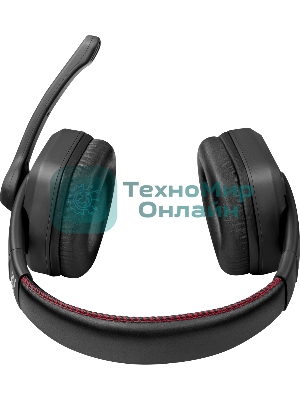 Гарнитура Defender Quake LED чёрный, проводная, подсветка