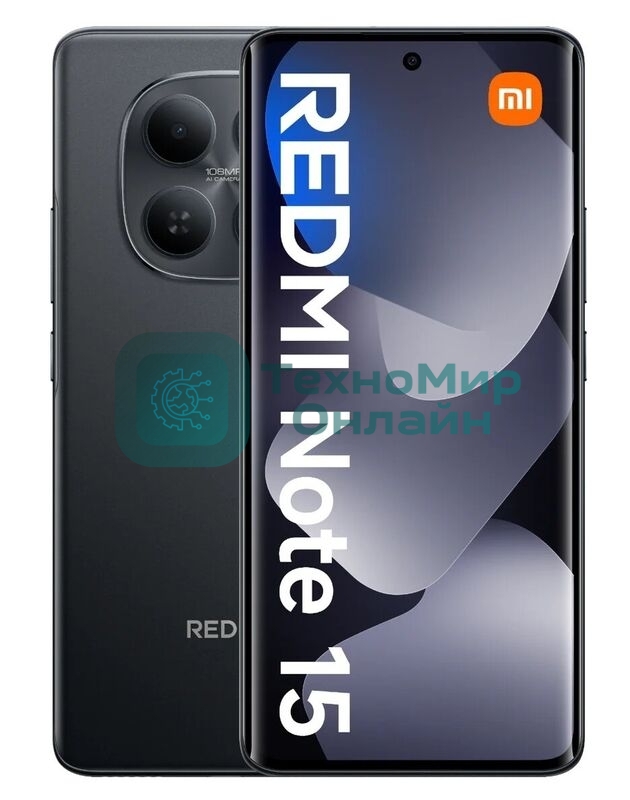 Смартфон Redmi Note 15 RU 8+128 Black