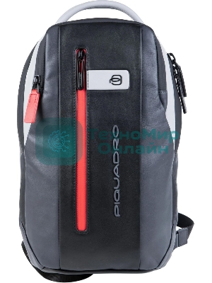 Рюкзак Piquadro Urban CA6801UB00/GRN серый/черный кожа