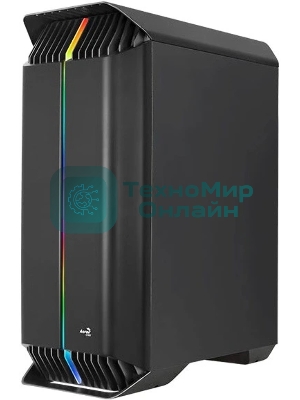 Компьютерный корпус Aerocool/Formula Gladiator Duo-G-BK-v1 черный без БП ATX 3x120мм 2xUSB3.0 audio bott PSU