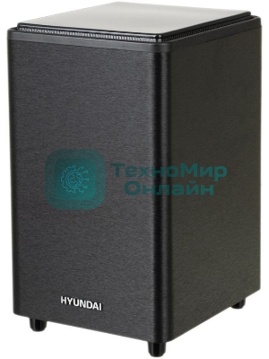 Микросистема Hyundai H-HA650 черный 150Вт FM USB BT SD/MMC/MS