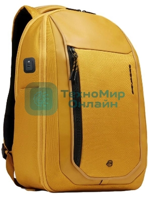 Рюкзак мужской Piquadro Lyss CA6928S143BM/G желтый полиэстер/натур.кожа
