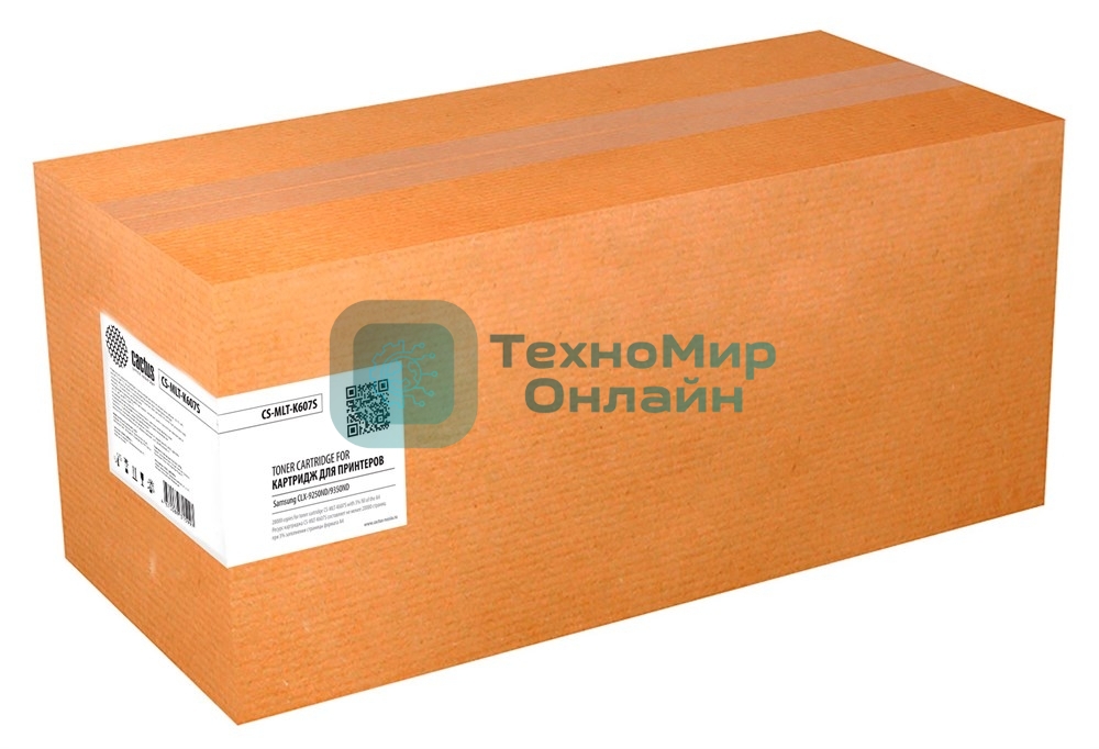 Картридж лазерный Cactus CS-MLT-K607S MLT-K607S черный (20000 стр.) для Samsung CLX-9250ND/9350ND