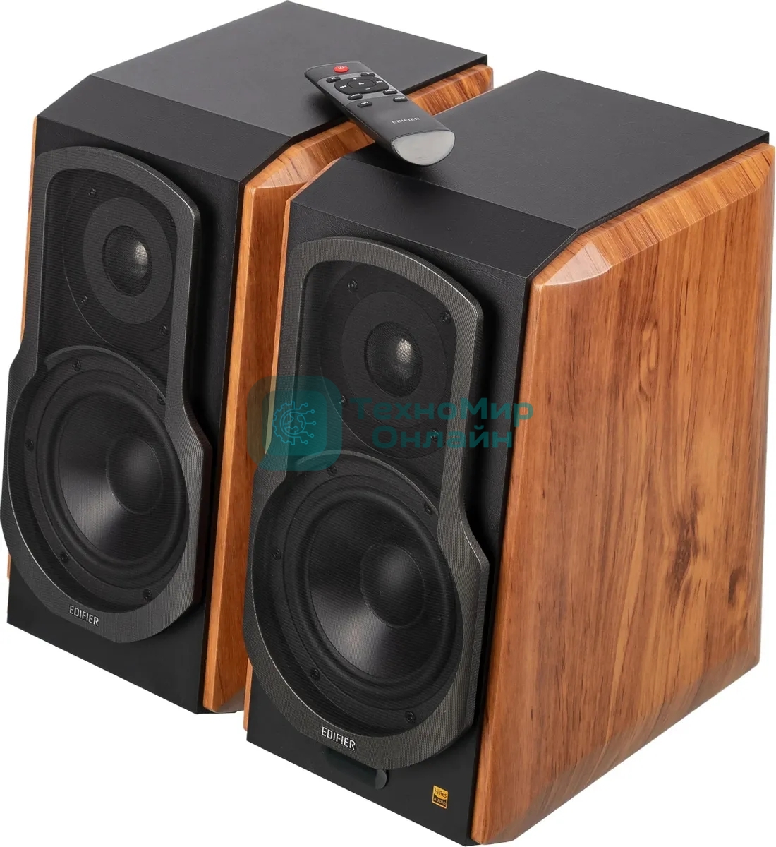 Акустическая система Edifier S1000MKII Brown (2.0,Bluetooth 5.0,ДУ,2x 25 Вт (ВЧ), 2x 35 Вт (СЧ/НЧ)