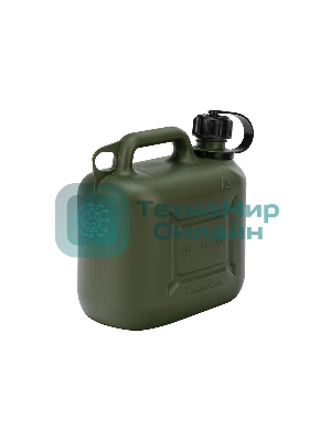 Канистра Stels для ГСМ вертикальная, 5 л., пластиковая, усиленная