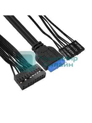 Компьютерный корпус Desktop ExeGate MI-208U2-M450 (mini-ITX/mATX, БП M450 с вент. 8см, 1хUSB+2хUSB 3.0, аудио, черный)