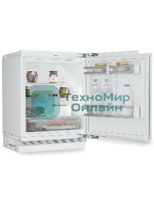 Встраиваемый холодильник Liebherr Pure, высота 82-88 см, door-on-door, без морозильного отделения, сенсорная электроника внутри камеры.