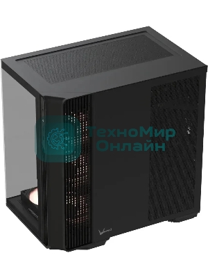 Компьютерный корпус Formula Crystal Z7 PA черный без БП ATX 5x120мм 1xUSB3.0 1xUSB3.1 audio bott PSU