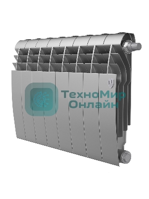 Радиатор Royal Thermo BiLiner 350 Silver Satin VR80 - 8 секц.