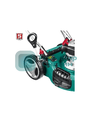 Газонокосилка ЗУБР 460 мм 4.5 л.с. самоходная бензиновая