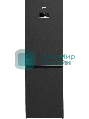 Холодильник Beko B5RCNK363ZXBR антрацит двухкамерный 220/100л морозилка снизу Total No Frost