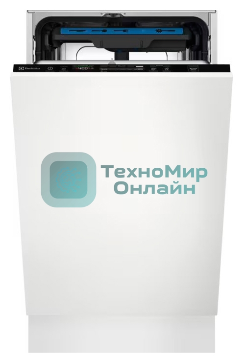 Встраиваемая посудомоечная машина Electrolux EEA43211L, черный, 44.6 см, 10 компл., 46 дБ, класс E