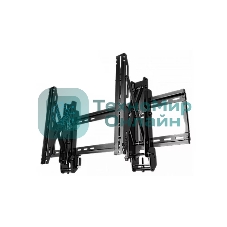 Настенное крепление для видеостен Wize Pro VW46G3 с выдвижным механизмом, тех-гия push in-pop out,37 60+, регу-ка глубины, Max VESA 800x400 мм, до 68 кг, расстояние от стены 10-27 см, верт-ое/горизонт-ое выравн-ие, защита от кражи,черный