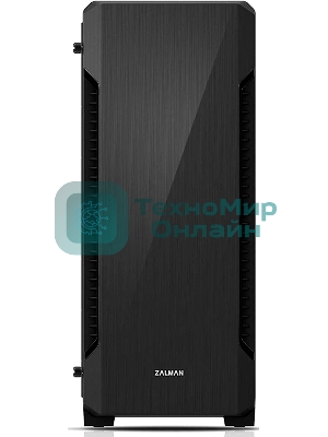 Компьютерный корпус MidiTower Zalman S3 TEMPERED GLASS WINDOW black