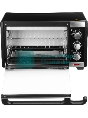 Мини-печь Hyundai MIO-HY091 20 л, 1380 Вт, черный