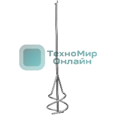 Миксер для строительных смесей Сибртех 60х8х400 мм, шестигранный хвостовик