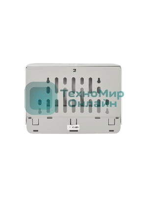 Диспенсер бумажных полотенец Puff-5140 белый, с замком, ABS-пластик