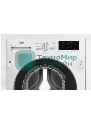 Встраиваемая стиральная машина Beko BI3WBT8841 W