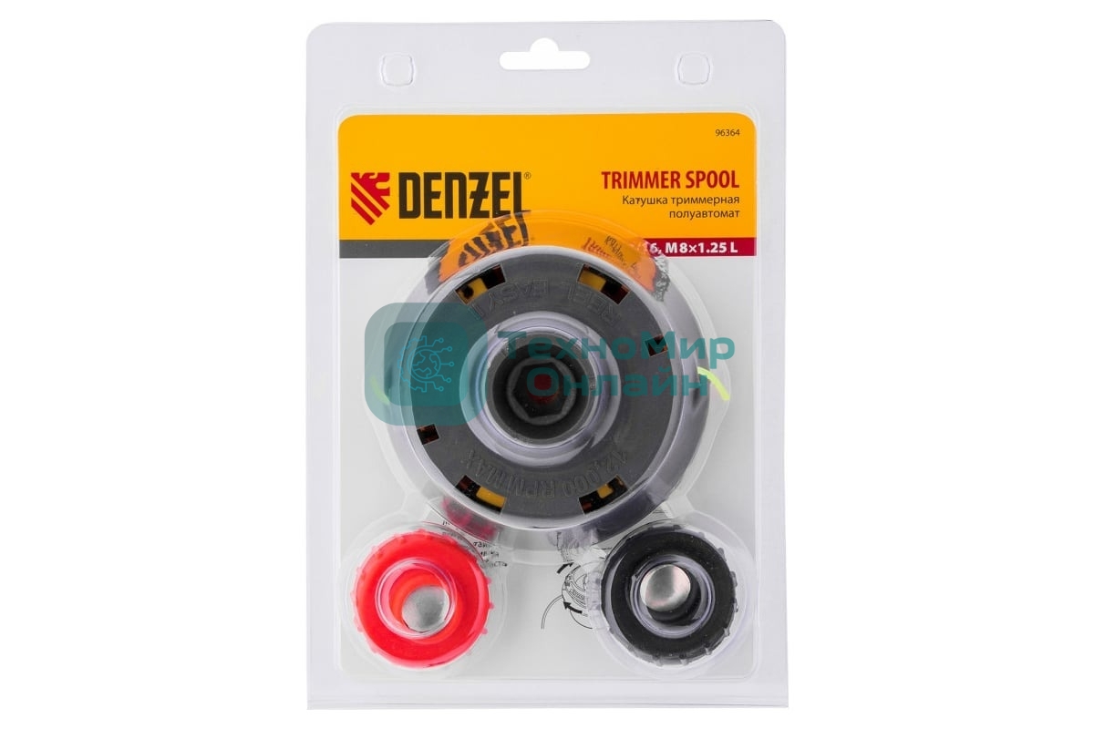 Катушка тримм. полуавт быстрая заправка шестигранник HEX х15,6 болт5/16 лев. М8 лев.